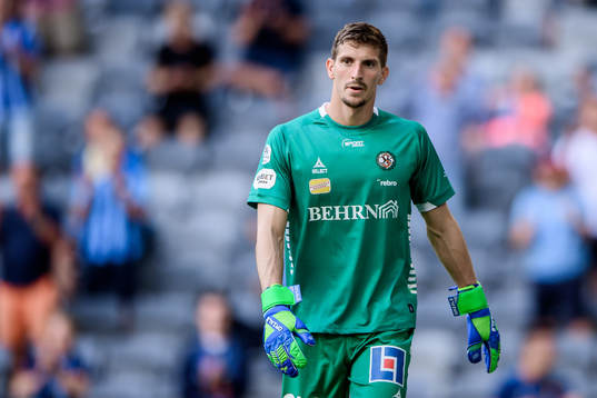 Örebros målvakt Bobby Allain