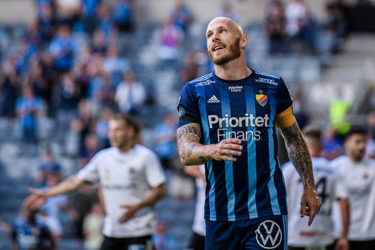 Djurgårdens Magnus Eriksson deppar