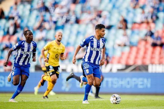 IFK Göteborgs Alhassan Yusuf och Hosam Aiesh