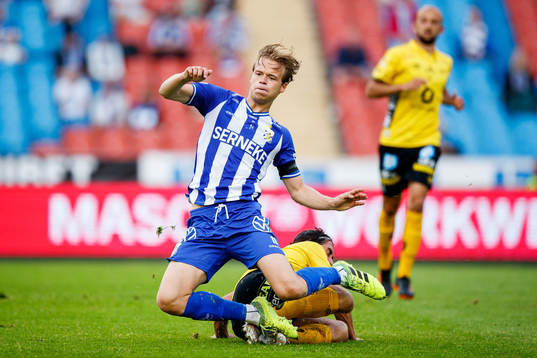 IFK Göteborgs August Erlingmark och Elfsborgs Frederik