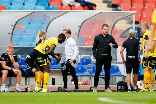 Elfsborgs manager Jimmy Thelin