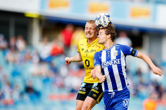 Elfsborgs Per Frick och IFK Göteborgs August Erlingmark