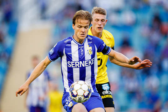 IFK Göteborgs August Erlingmark och Elfsborgs Alexander