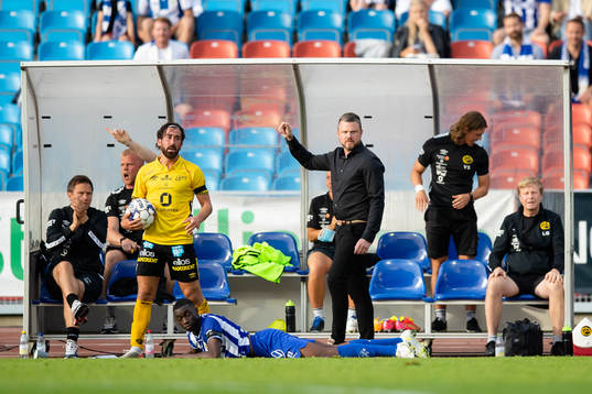 Elfsborgs manager Jimmy Thelin