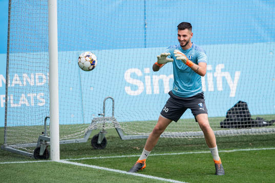 Goalkeeper Marko Johansson