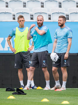 Sören Rieks, Jo Inge Berget and Lasse Nielsen