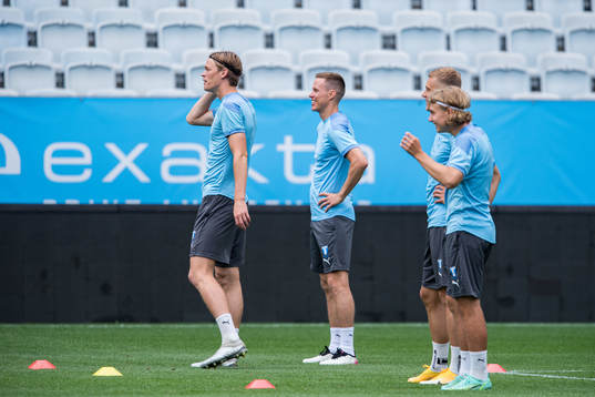Hugo Andersson and Niklas Moisander