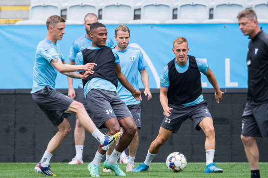 Sören Rieks, Amin Sarr, Oscar Lewicki and Amel Mujanic