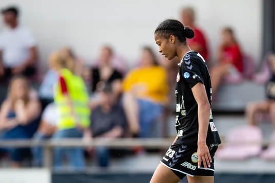 Kristianstads Sveindís Jane Jónsdóttir deppar