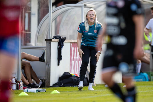 Kristianstads tränare Elisabet Gunnarsdóttir