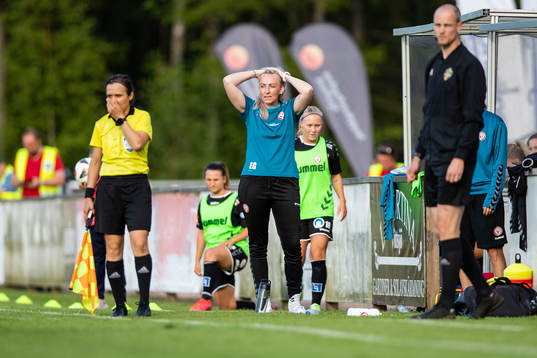 Kristianstads tränare Elisabet Gunnarsdóttir
