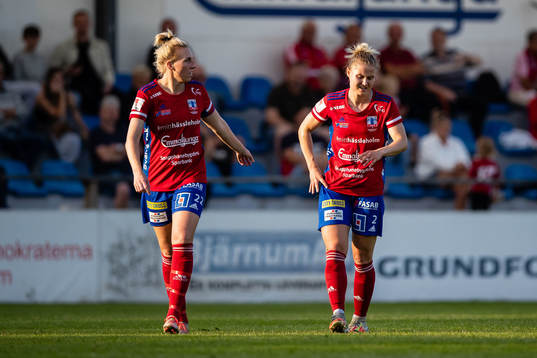 Vittsjös Sandra Adolfsson och Mie Leth Jans deppar