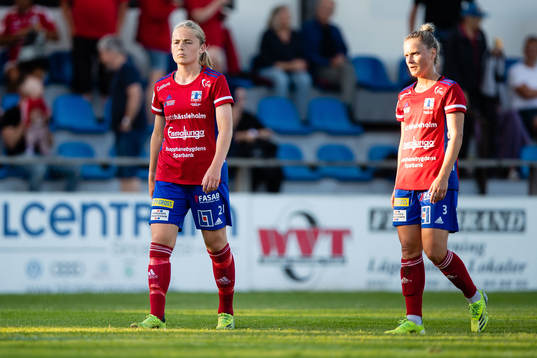 Vittsjös Paulina Nyström och Julia Tunturi deppar