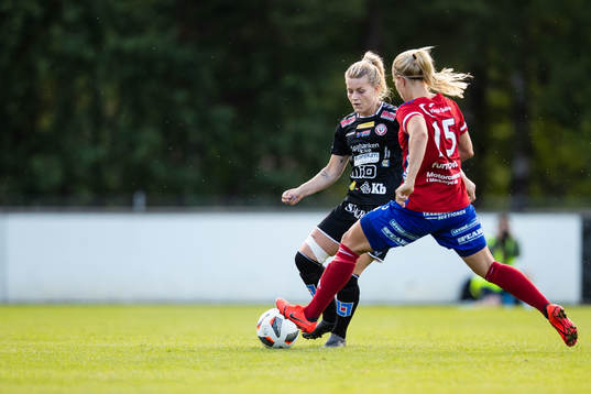 Kristianstads Tilda Persson och Vittsjös Nellie Persson