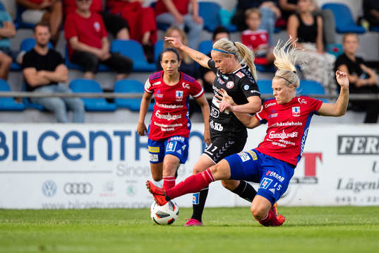 Kristianstads Therese Sessy Åsland och Vittsjös Nellie