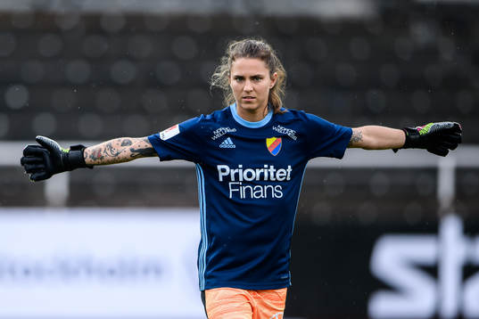 Djurgårdens målvakt Kelsey Daugherty