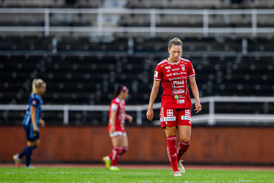 Piteås Jennie Nordin  deppar