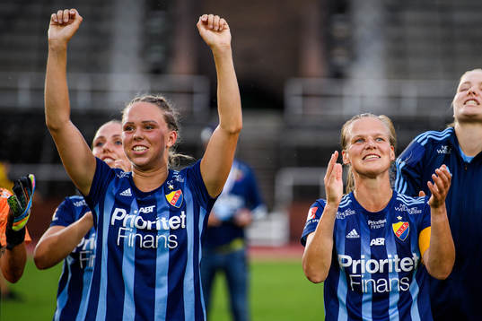 Djurgårdens Hanna Ekengren och Michaela van