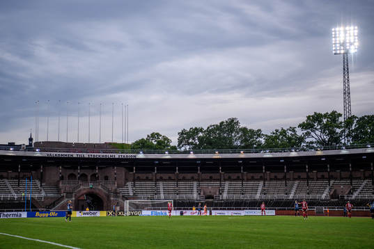 Vy över Stockholms Stadion