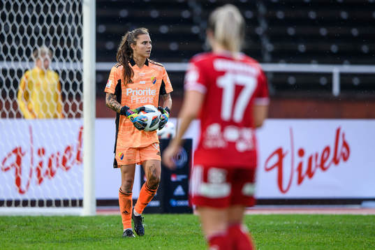 Djurgårdens målvakt Kelsey Daugherty