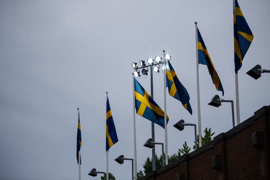 Vy över Stockholms Stadion