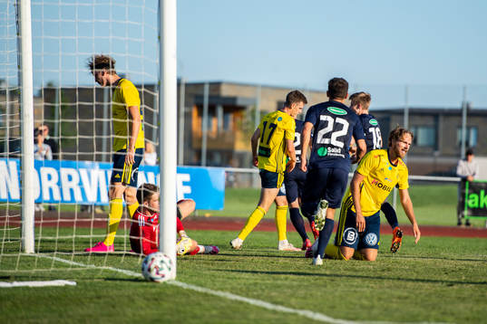 Ängelholms Marcus Eriksson deppar