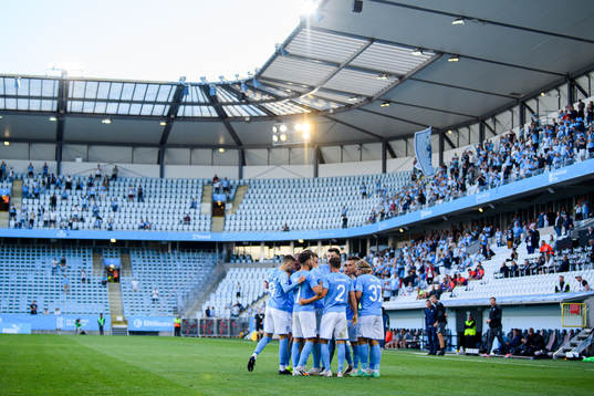 Antonio Colak of Malmö FF celebrates the 1-0 goal