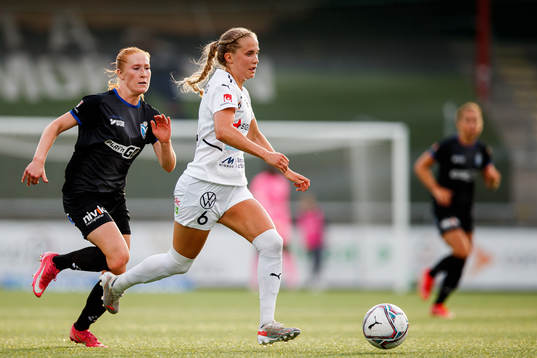 Växjös Tilde Johansson och Rosengårds Ria Noora Minerva