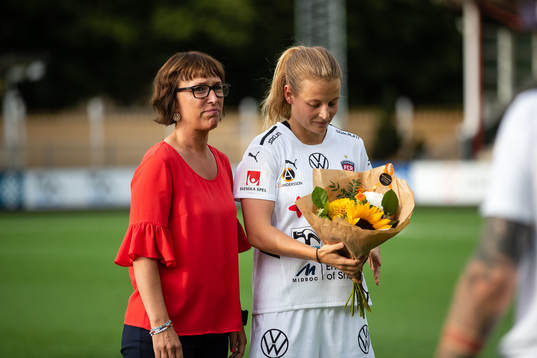 Rosengårds tillförordnade klubbchef Jenny Damgaard och