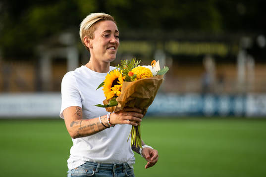 Rosengårds sportchef Therese Sjögran infö