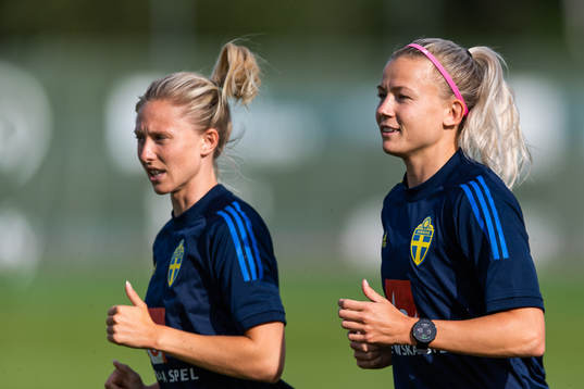 Rebecka Blomqvist och Hanna Glas