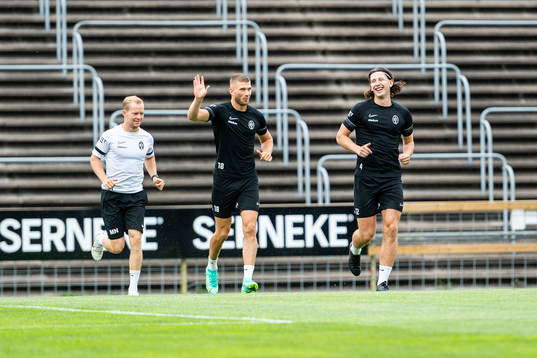 Landskronas naprapat Markus Nilsson, Erik Pärsson och