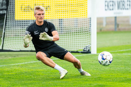 Landskronas målvakt Svante Hildeman