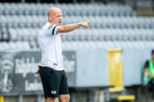 Landskronas tränare Billy Magnusson