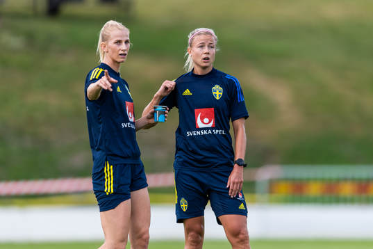 Hanna Glas och Sofia Jakobsson