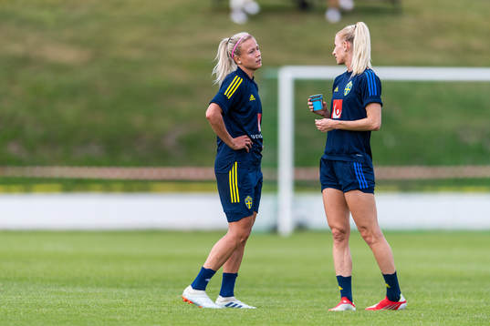 Hanna Glas och Sofia Jakobsson