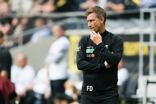 Varbergs assisterande tränare Fredrik Danielsson