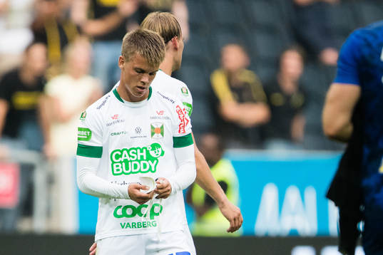 Varbergs Victor Karlsson deppar
