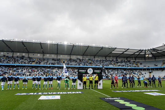 Malmö FFs och Sirius spelare