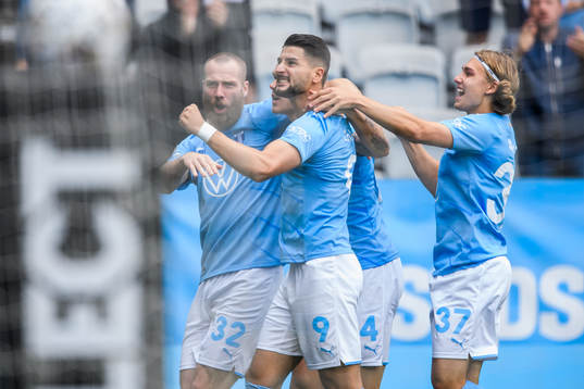 Malmö FFs Antonio Colak jublar