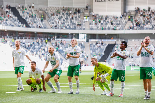 Hammarbys spelare tackar publiken