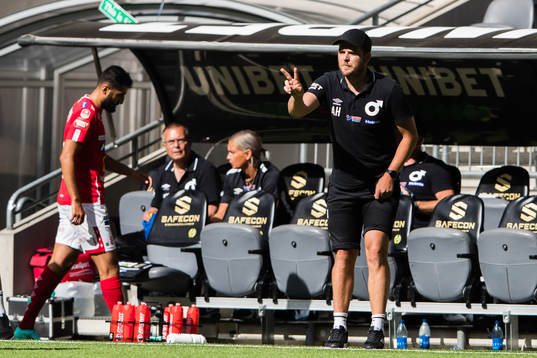 Degerfors tränare Andreas Holmberg