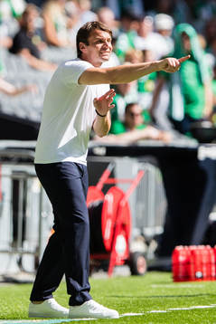 Hammarbys tränare Milos Milojevic