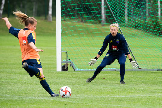 Målvakten Jennifer Falk