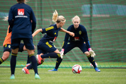 Målvakten Hedvig Lindahl