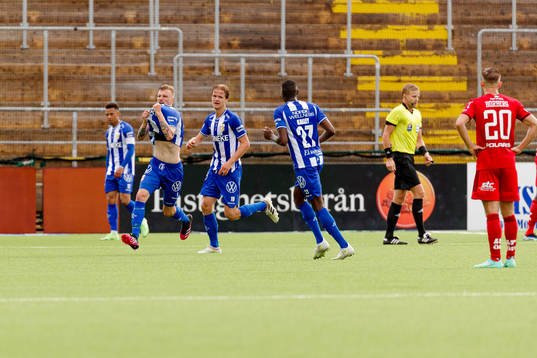 IFK Göteborgs Sebastian Eriksson jublar