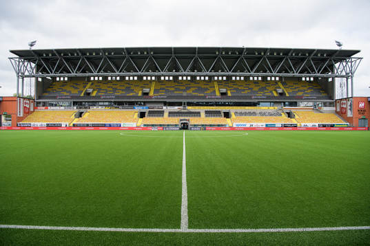 Norra läktaren på Borås arena