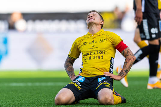 Elfsborgs Samuel Holmén deppar