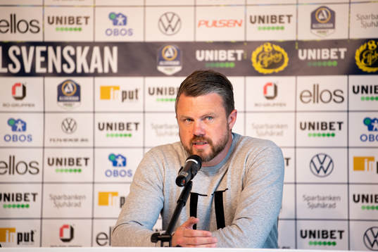 Elfsborgs manager Jimmy Thelin