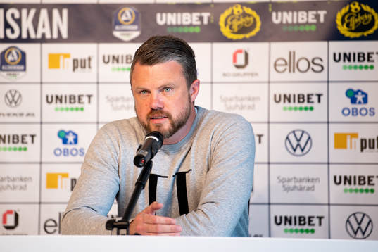 Elfsborgs manager Jimmy Thelin